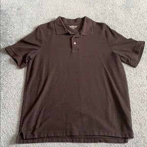 Men’s Black Croft & Barrow Polo Short Sleeve Shirt
